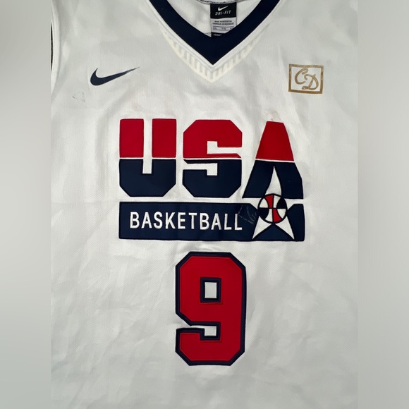 Nike Team Michael Jordan Team USA Jersey Mens XXL Chuck Daly USA Stitch Olympics - Picture 2 of 7